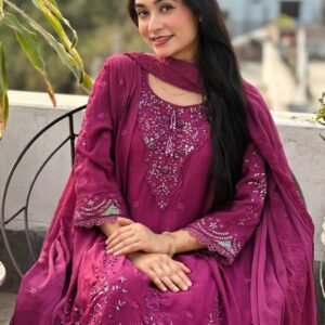 Luxary Pakistani Chiffon Jorjet 01